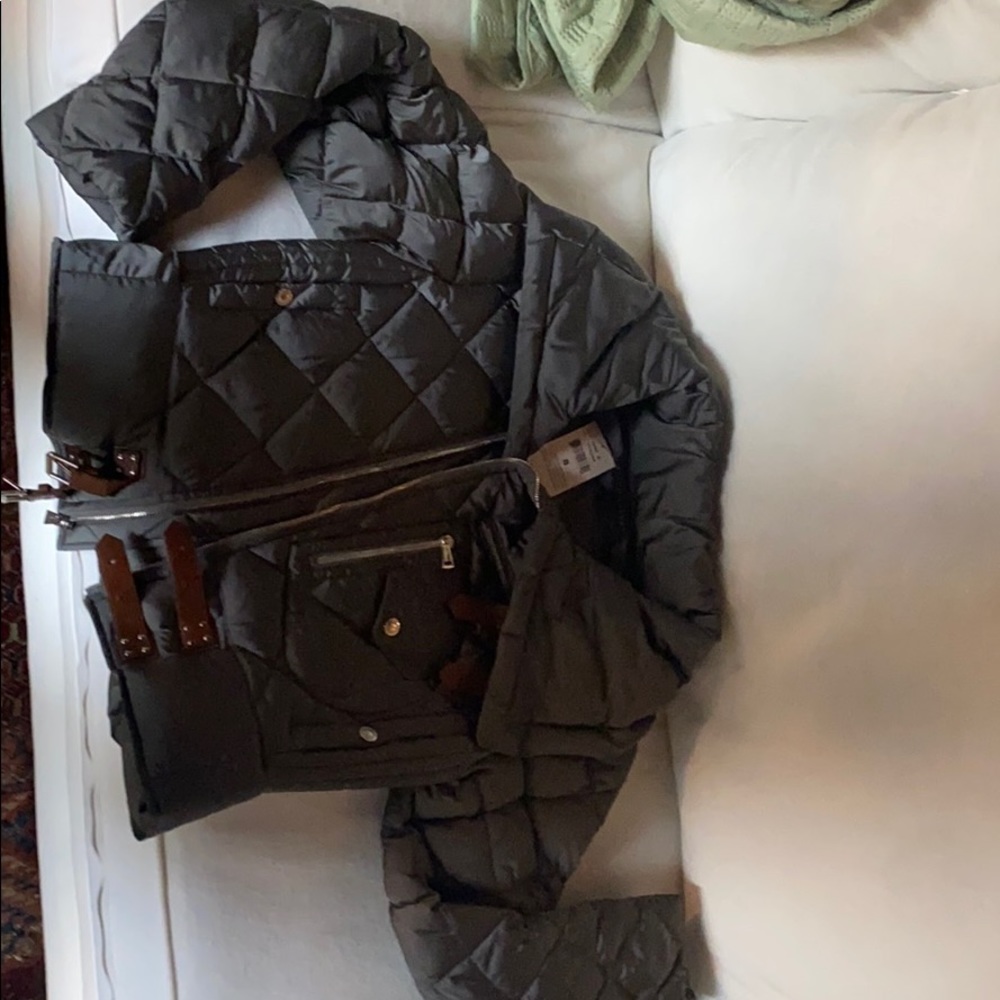 Ralph Lauren Down Moto Jacket size 8